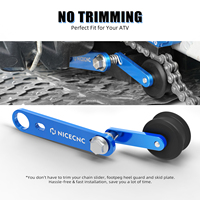 NICECNC Raptor 700 Drive Chain Tensioner for Yamaha Raptor 700R 700 YFM 2013-2024 Aluminum Alloy & Nylon ATV Chain Guide