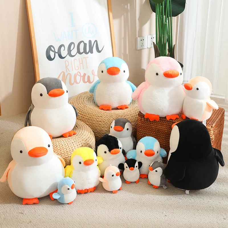 10-30cm Lovely Huggable Penguin Soft Penguin Plush Toys for Children Stuffed Toys Baby Doll Kids Toy Cute Birthday Gift for Girl