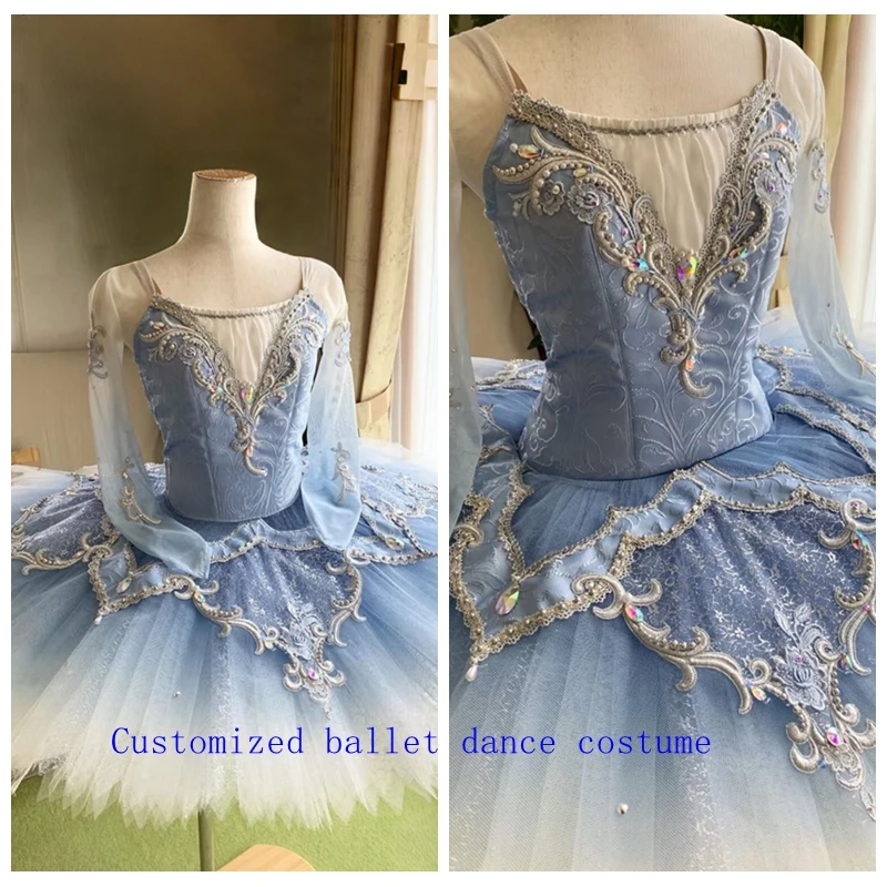 2025 Nueva falda de ballet personalizada tutú de ballet personalizado para mujeres y niñas adultas color personalizado