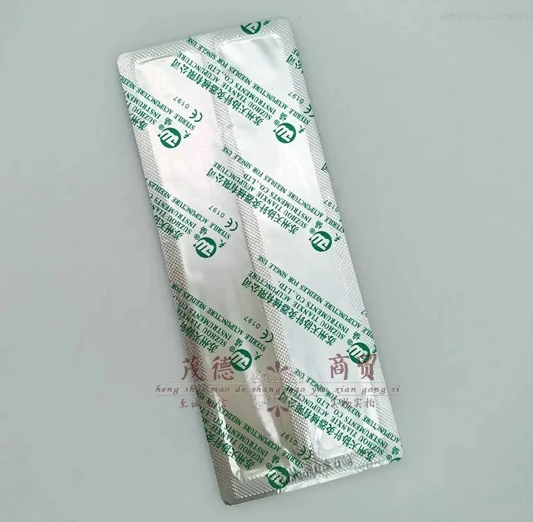 200pcs Gold-plated acupuncture needle Authentic Tianxie gold needle three-inch model Golden acupuncture needle Chinese medicine