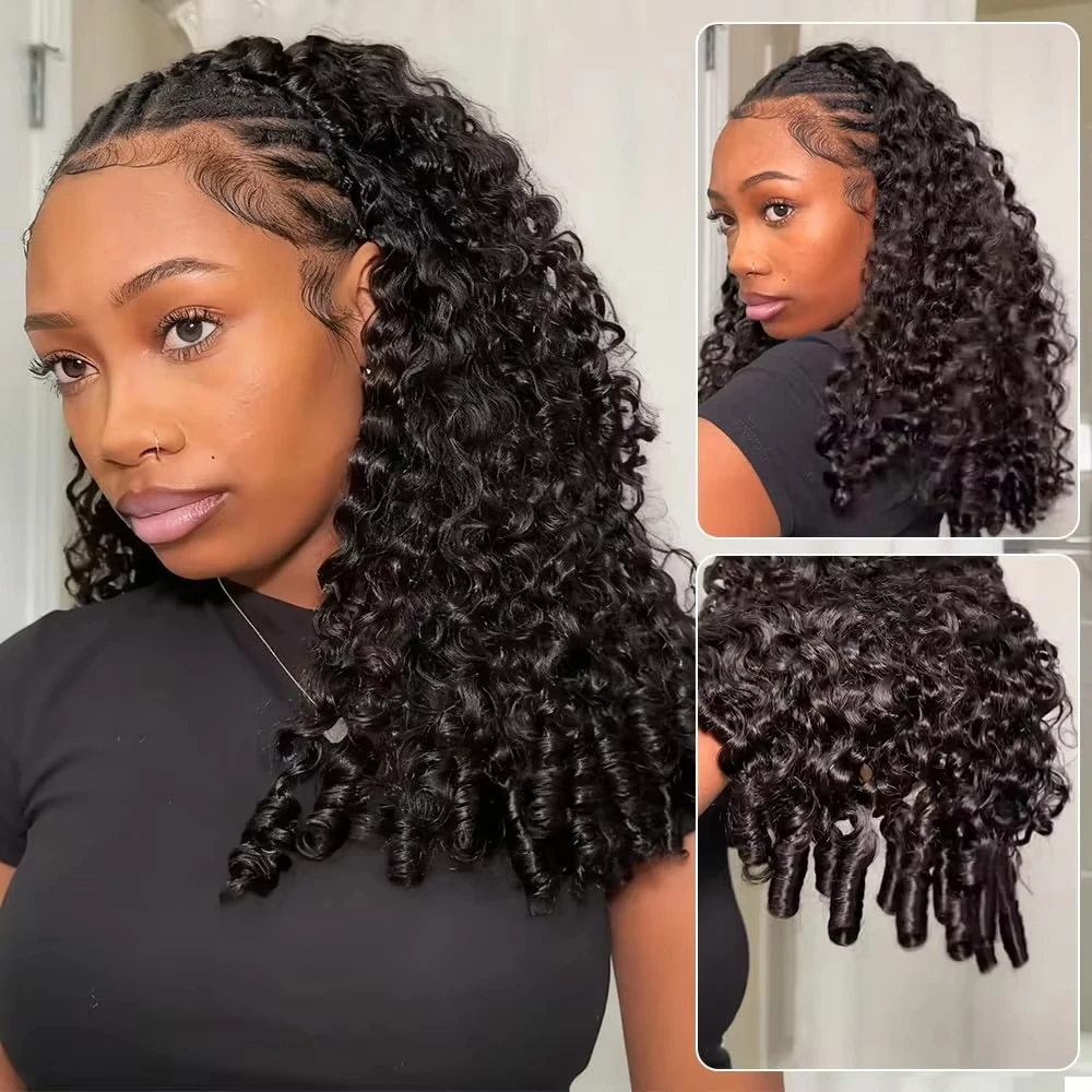 Thumbnail 3 - #28 Popular Human Hair Headband Wigs Choices