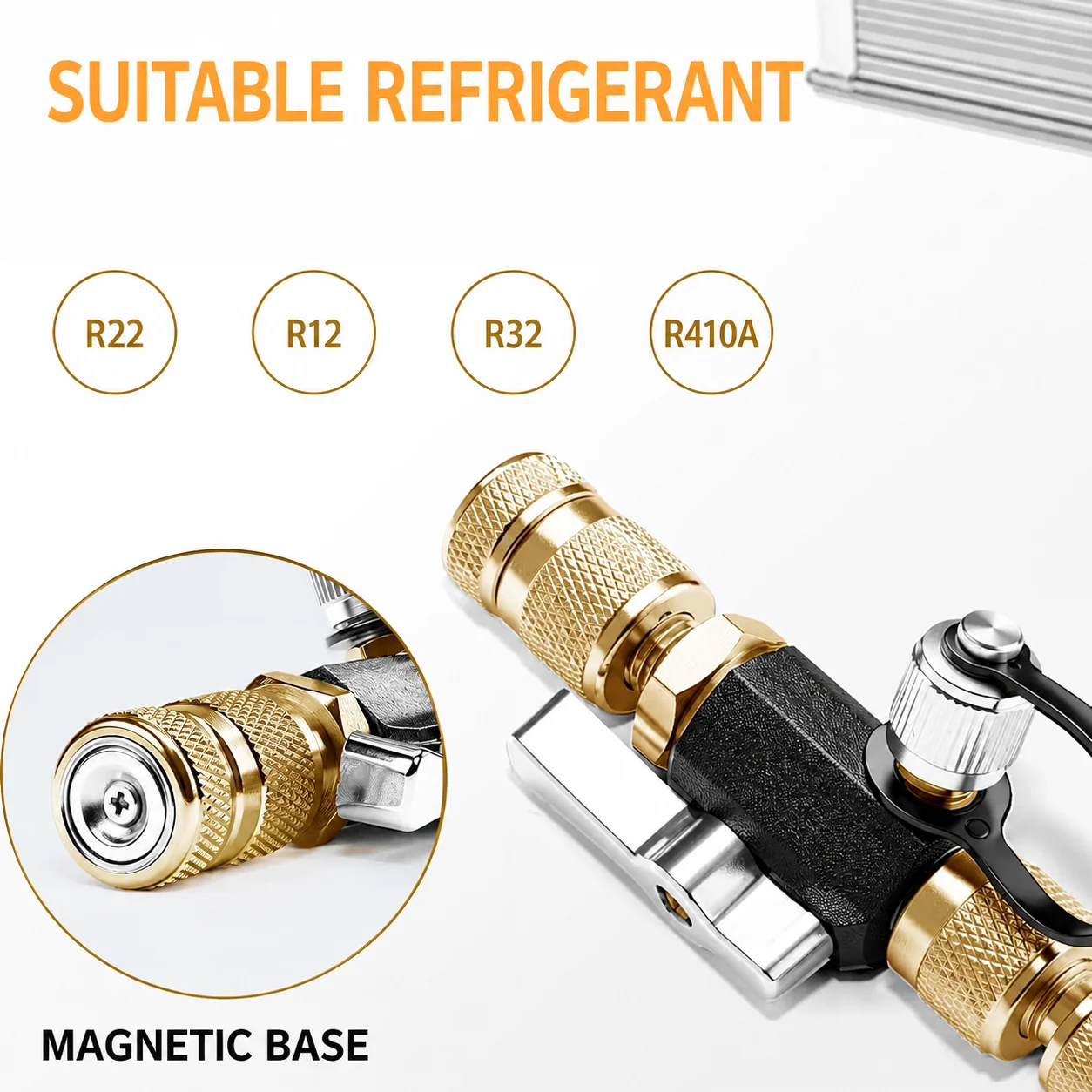 YGTITAN Air Condition Valve Core Replacement Tool Household Air Conditioning Valve Core Quick Disassembly and Installation Tool