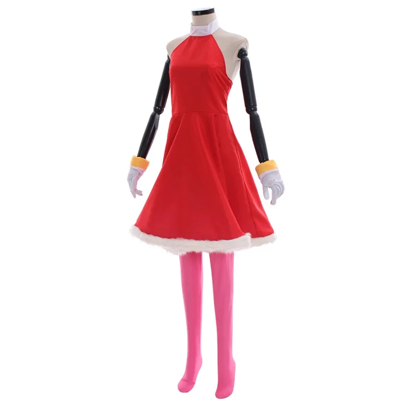 Nuevo disfraz de Cosplay de Amy Rose, trajes Super Sonic Tarsnak Hedgehog para fiesta, uniforme de juego de rol, vestido, pantimedias, guantes, traje