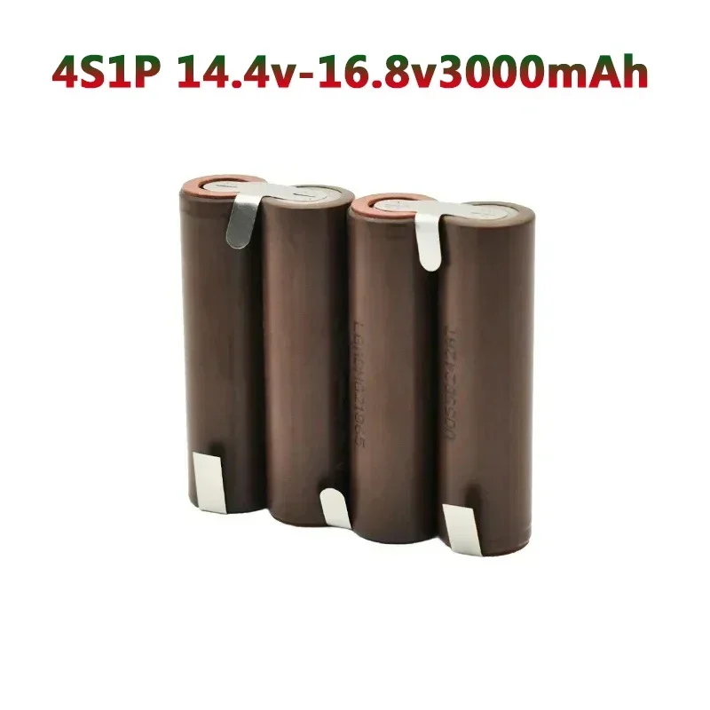 Original HG2 18650 3S1P 4S1P 5S1P 6S1P  7.4V 12.6V 14.8V 18V 25.2V  for screwdriver battery welding battery pack 3000mAh 6000mAh