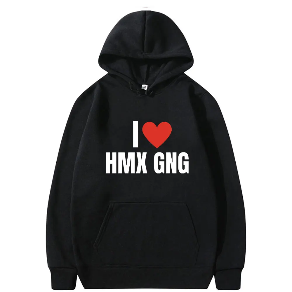 I Love Homixide Gang Hoodie Playboi Carti Opium Merch Hoodies HXG Graphic Hooded Sweatshirt Men Women Hip Hop Oversized Clothes