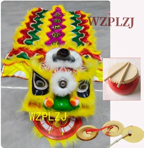 獅子舞-12インチ-衣装用太鼓-3～5歳児-男の子-女の子-子供用-パーティー-パフォーマンス-スポーツ-カーニバル-フェスティバル-ステージ-中国製