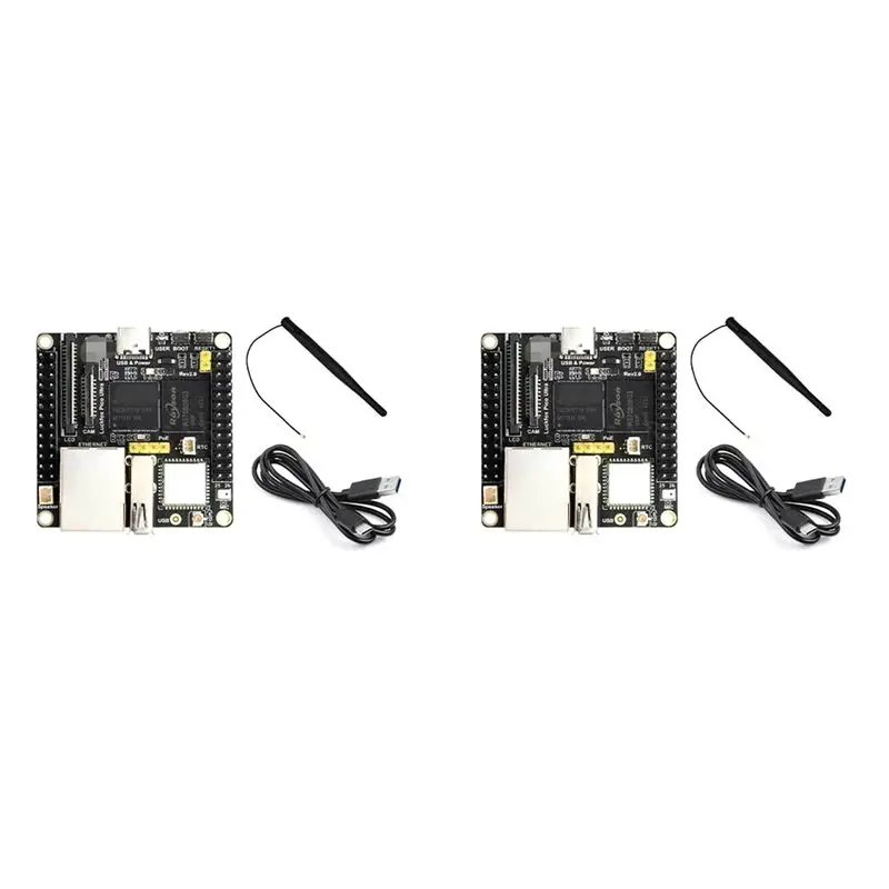 

【SURPISE】2X For Luckfox Pico Ultra Development Board - RV1106 Micro-Linux Motherboard, 8GB EMMC, With-WIFI-No-POE