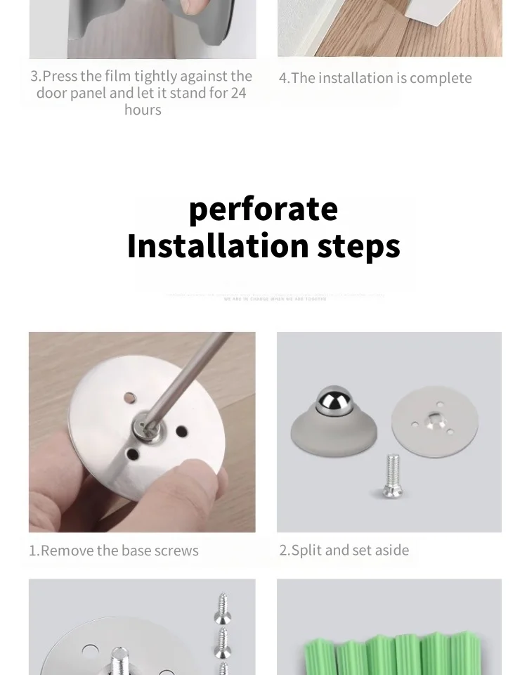 Silikon Tür Saugen Touch Silikon Anti-kollision Tür Hotel Haushalt Starke Magnetische Starke Stumm Tür Stall Tür Stopper – Detail 20