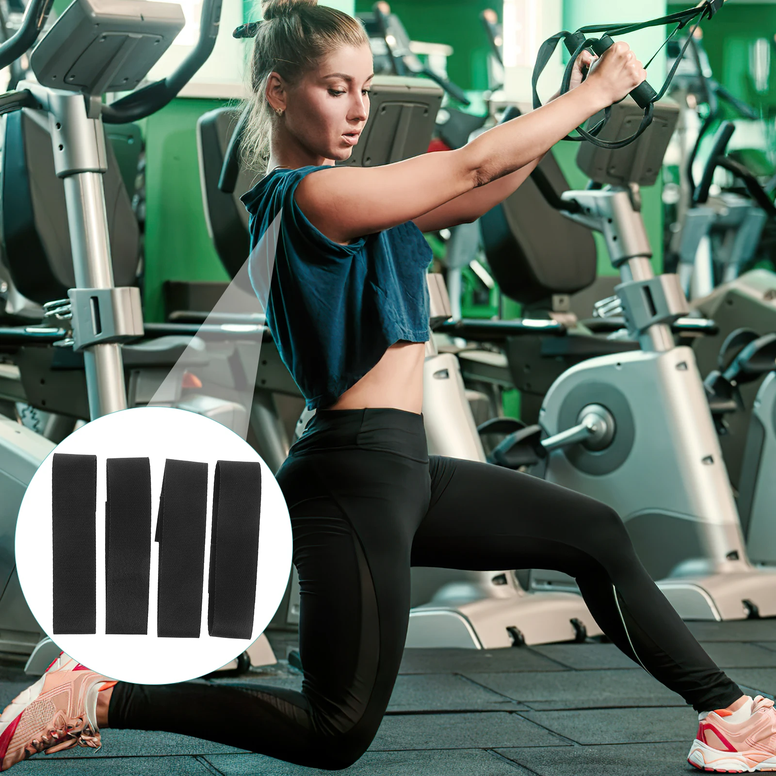 4 pçs manguito camisa titular tiras de futebol antiderrapante manga suportes elásticos