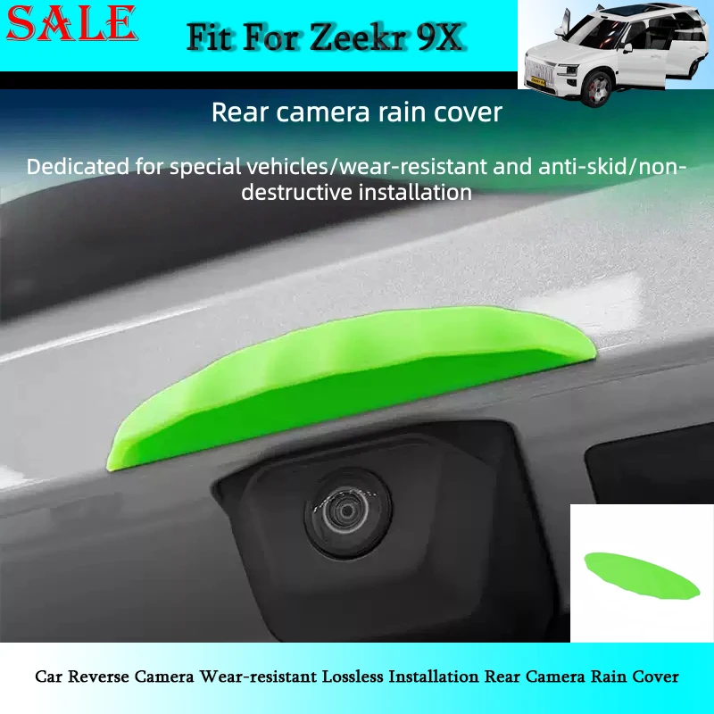 Fit for Zeekr 9X 2025 2026 Car Reverse Camera Wear-resistant Lossless Installation Rear Camera Rain Cover Car Protective Cover