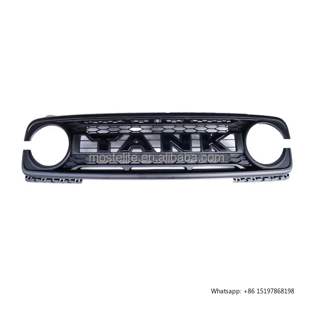

High Quality ABS Auto Parts Exterior Accessories Border Style Front Grille for GWM Tank 300