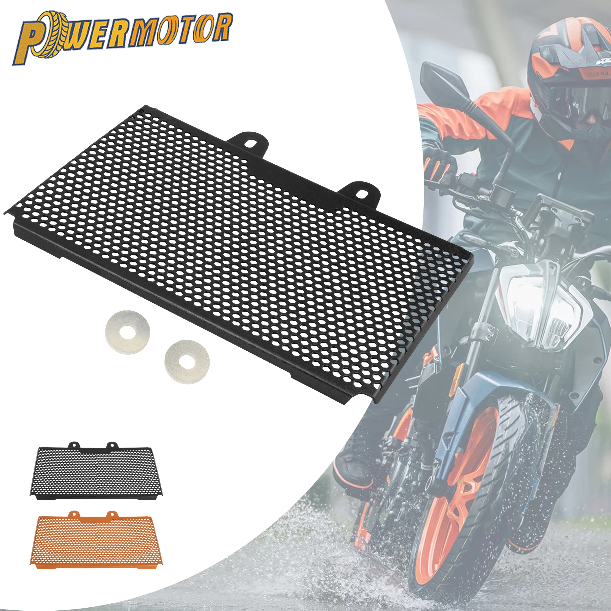 

Motorcycle Radiator Guard Water Tank Protective Cover Aluminum Grille For KTM 125 200 250 390 DUKE 2018 - 2023 Street Bike