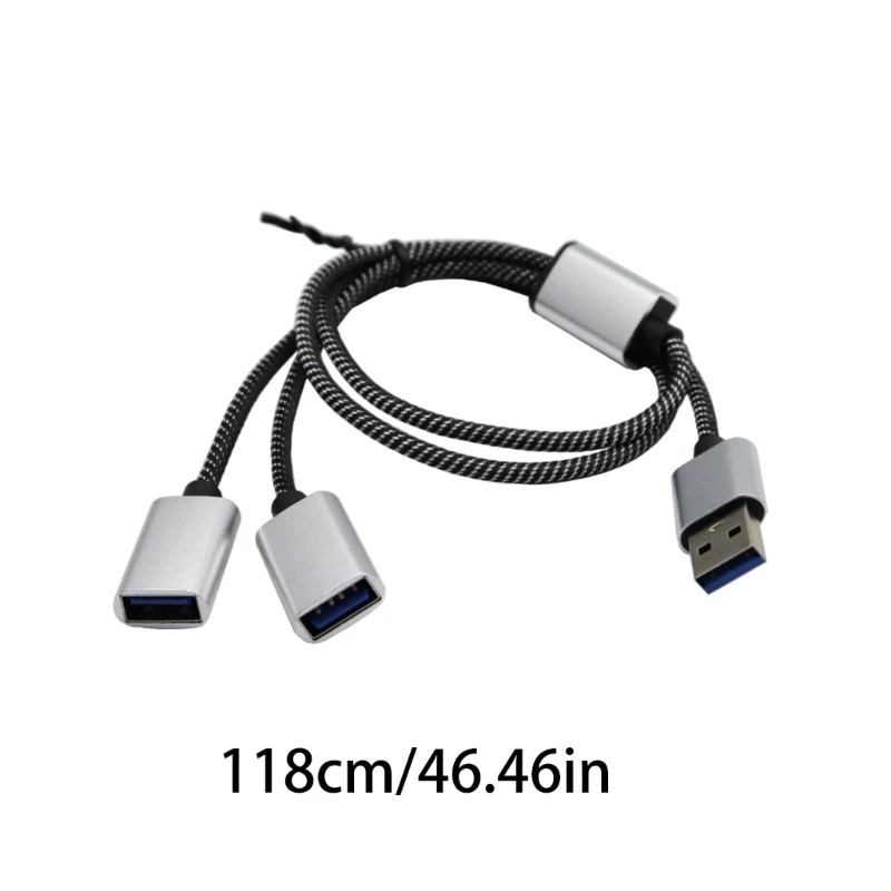 USB Male to 3/2 USB 2.0 Female Cable Adapter USB OTG Splitter Cord Converters Multiple Hubs USB Splitter