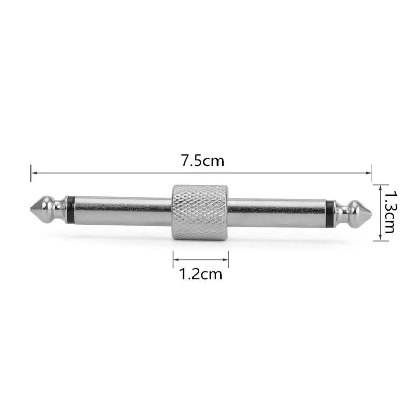 محولات الصوت تأثيرات الجيتار المعدنية Pedalboard ذكر إلى ذكر 6.35 مللي متر #6