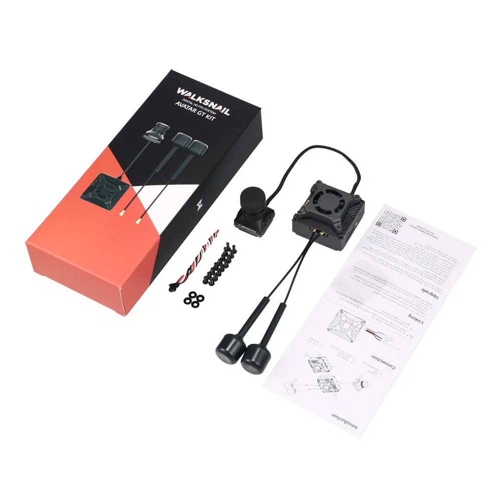 Caddx Walksnail Avatar GT KIT Avatar 1080P HD Pro Kamera/Avatar GT 2W Vtx