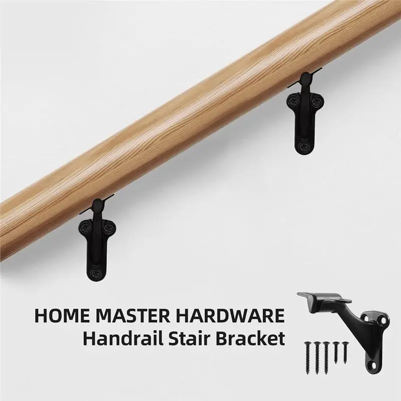 AB42-Anti-Rust Hand Rail Brackets, For Indoor Stairs, Wall Mount Design, Stainless Material, Safe Load Capacity
