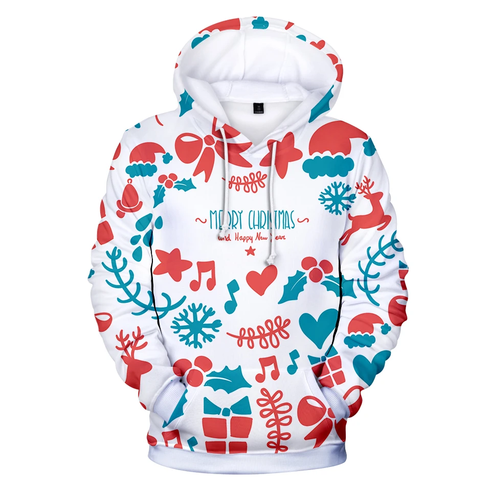 

Christmas Autumn and Winter Kids Boys Girls Sweatshirts Merry Christmas Print Hot Sale Mens Clothes Long Sleeve Hoodies