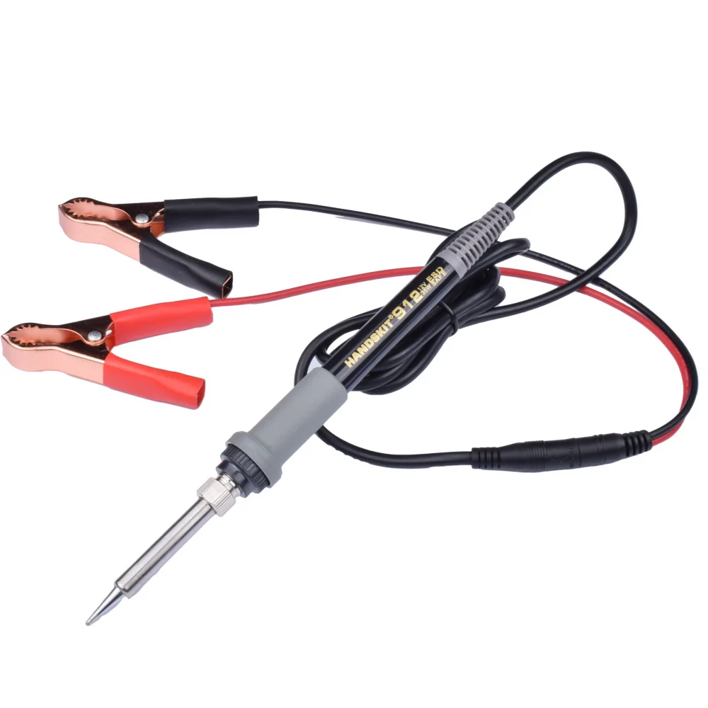 35W Car Electric Soldering Iron Internal Ceramic Heating 12-24V Safety Low Voltage Portable Electronic Repair Welding Tools