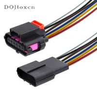 1/5/10/20 juegos 6 pines 8K 0973706   Conector negro de enchufe de Pedal de acelerador impermeable para automóvil para Audi VW Skoda VOLVO