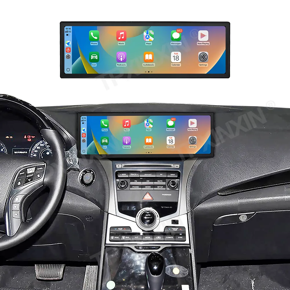 14.9'' Android Stereo Car Radio For Hyundai Azera 2014-2015 Car Multimedia Video Player GPS Navigation Carplay Car Accessories