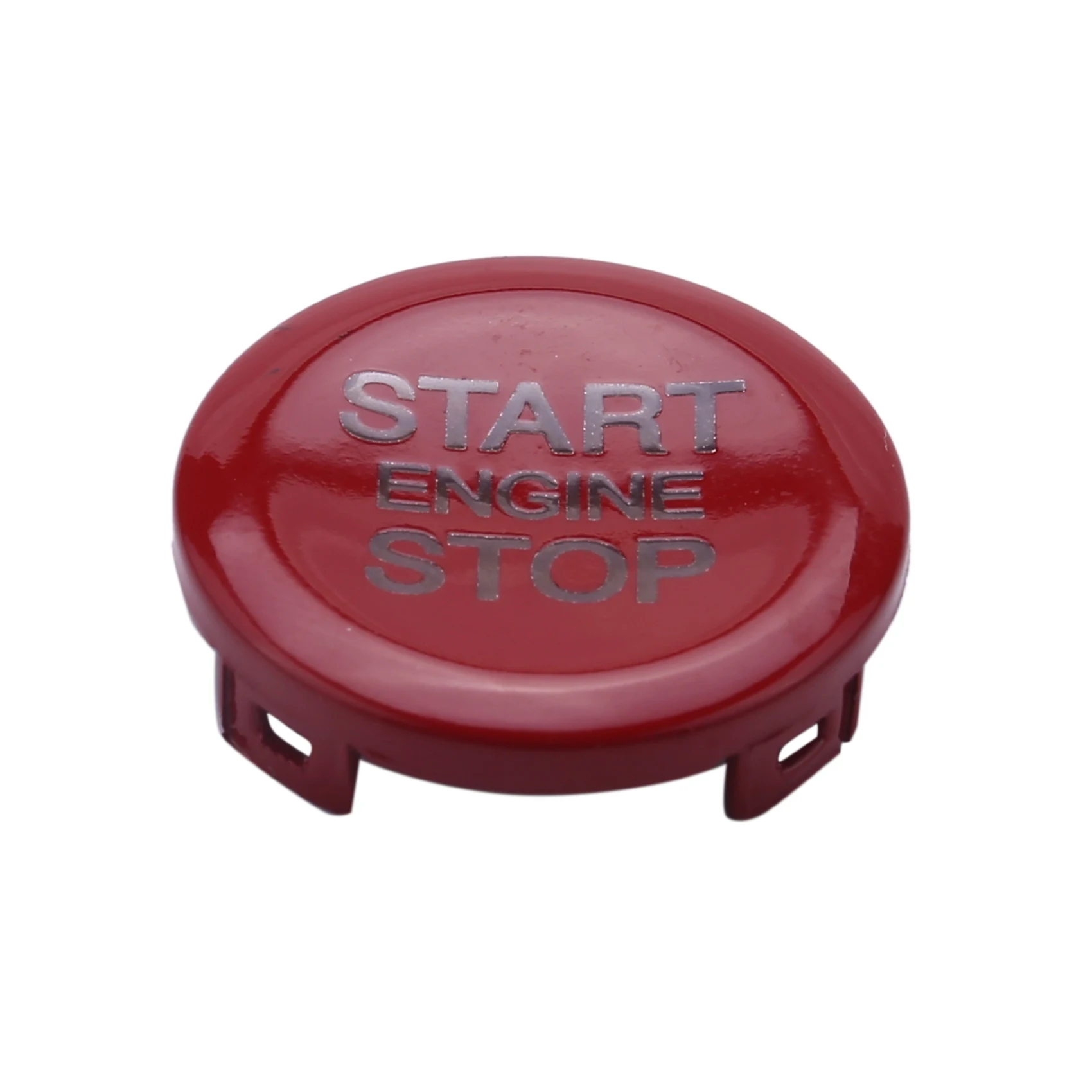 

ABS Car Engine Start Stop Switch Button Cover Trim for Alfa Romeo Giulia Stelvio 2017 2018 (Red)