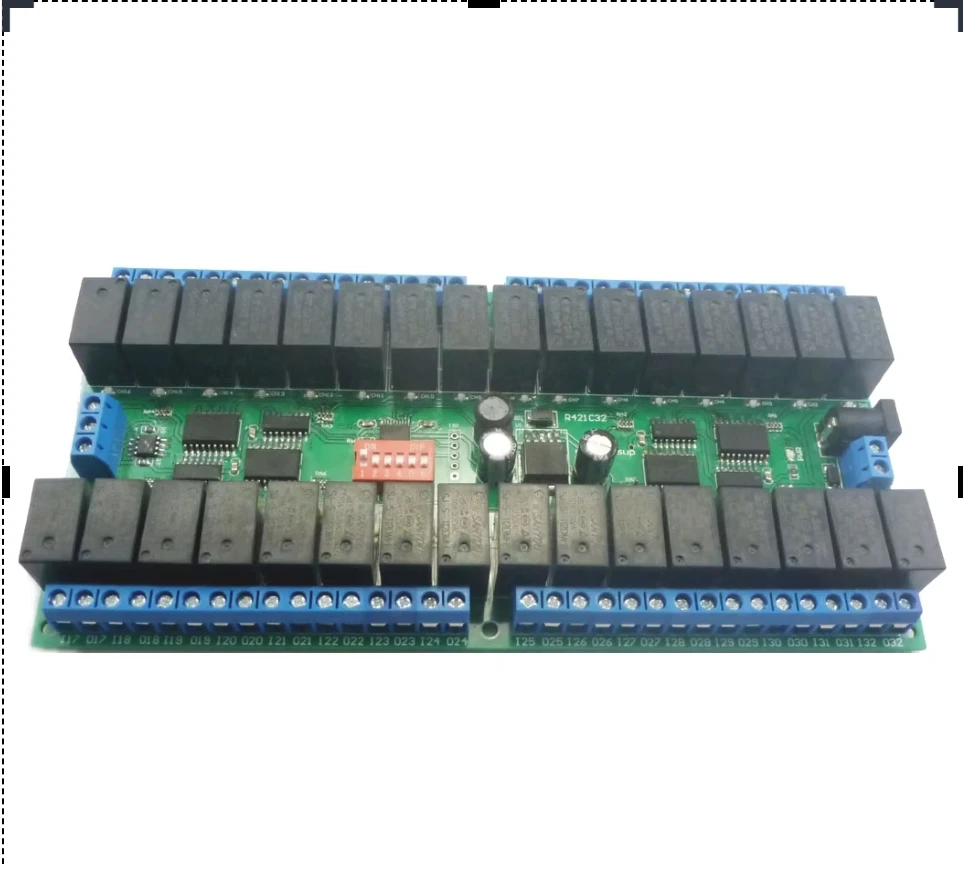 

DC 12V RS485 RTU RS-485 ModbusBus Relay Board Remote Control Switch For LED Motor PLC PTZ Camera
