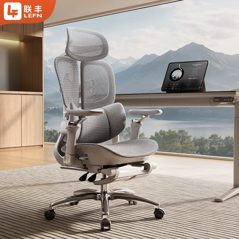 Ergonomic Office Chair with Heating Lumbar Support Household Gaming Esports Chair Household Computer Chair