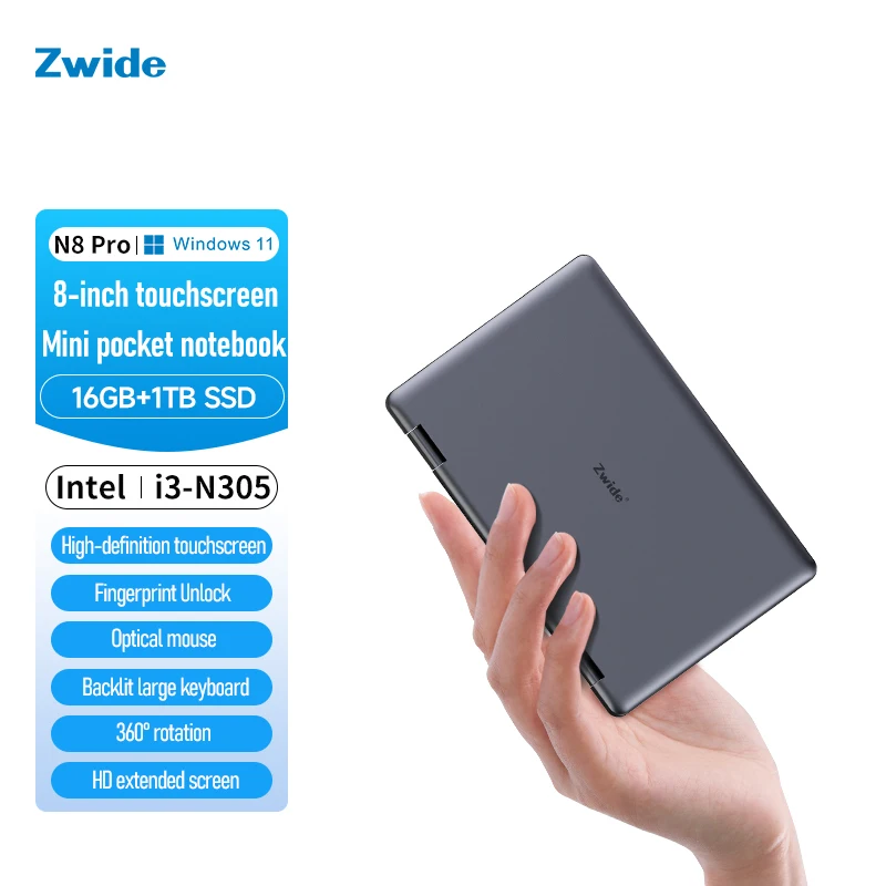 Zwide NA08H i3 N305 16GB 8インチPC S3cdddaa622c14ca9bf5f83df96ba5