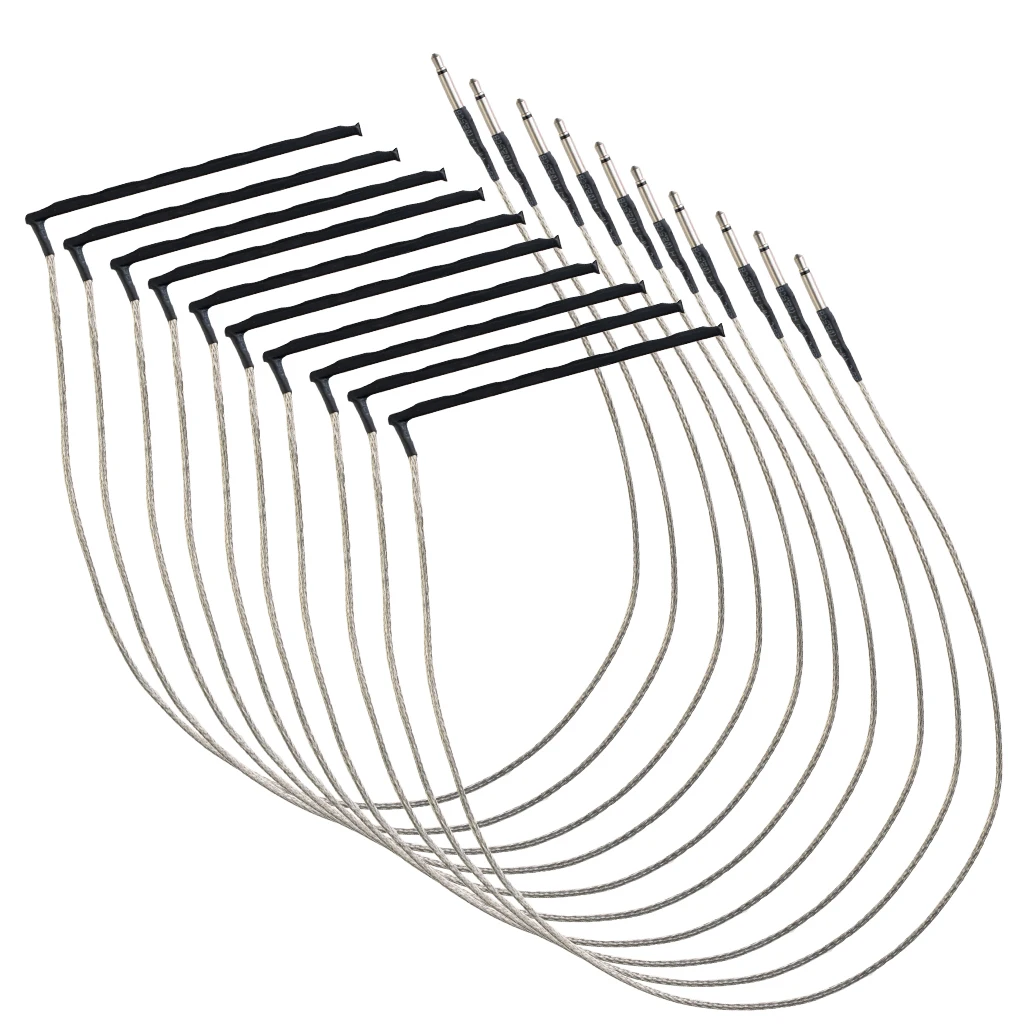 10PCS Acoustic Guitar Under-Saddle Piezo Bridge Pickup For EQ Install Under Saddle Transducer Piezos SET