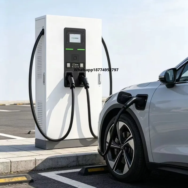 160kW DC EV Fast Charging Pile IP55 Protection 7-inch LED Touch Screen 200-1000V Output for Highway & Logistics Charging Station