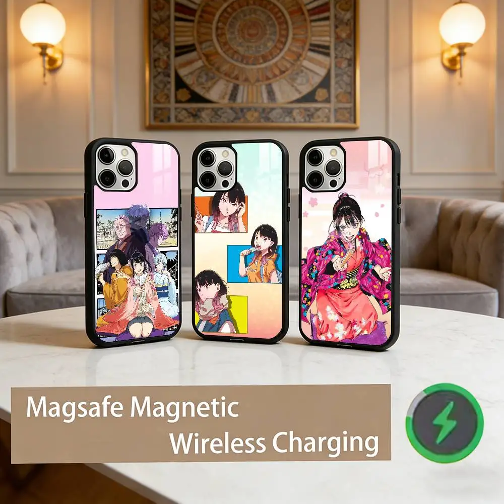 

A-Akane-B-Banashi Phone Case For iPhone17,16,15,14,13,12,11 Plus,Pro Max Magnetic For Magsafe Wireless Charging