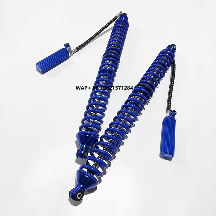 Adjustable Blue 2.5 Inch Pipe Diameter Double Coilovers Shock Absorbers
