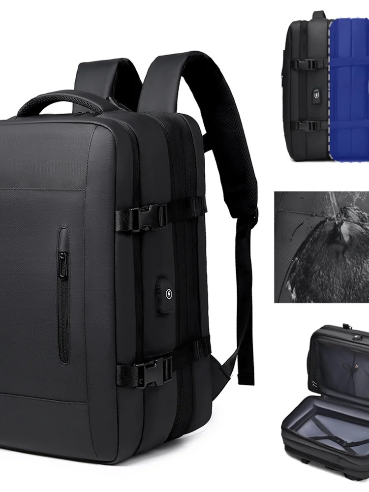 

Clean Kno Travel Bapa Men's Casual Busin Trip Large Capaci Double oulder Bag Cuter Bag Modern Neutral Sle