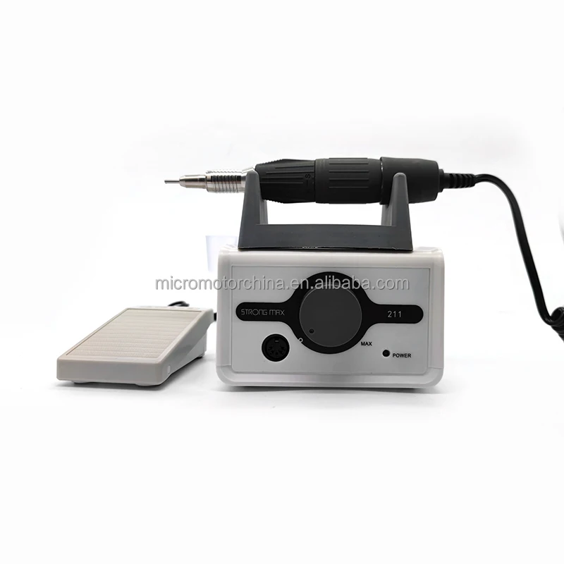 Electric Nail Art Drill Machine 35000rpm Nail Drill Set Strong Wt 211 B135 Micromotor