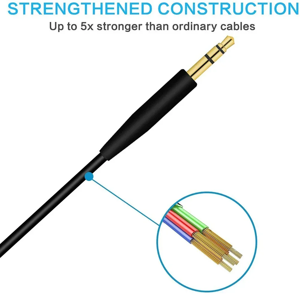 ODavid-Câble de rechange pour écouteurs Bose, coussretours de remplacement pour écouteurs chirurgicaux, confort 45, 35, 25, QC45, QC35, QC25, 700, NC700, OE2, OE2I