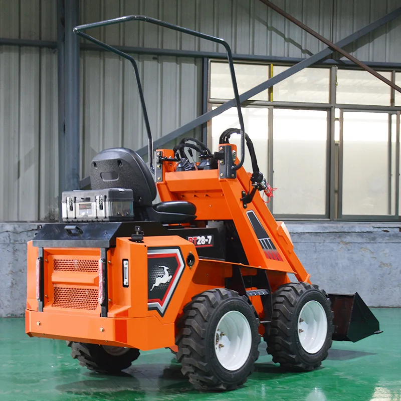 CE EPA Euro 5 Mini Skid Steer Loader Pump 2 Ton Loader Snow Blower for Home Use for INFRONT 4x4 Trencher Skidsteer 1-Year