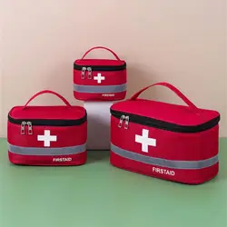 Portable First Aid Kit Household Universal Medical Kit Outdoor Camping Hiking Travel First Rescue Bag Home Medicine Storage Bags