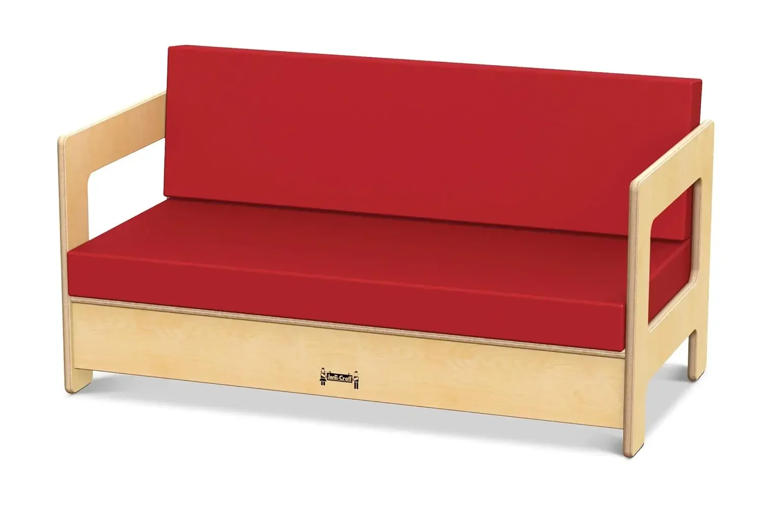 Craft 0375JC Living Room Couch, Red