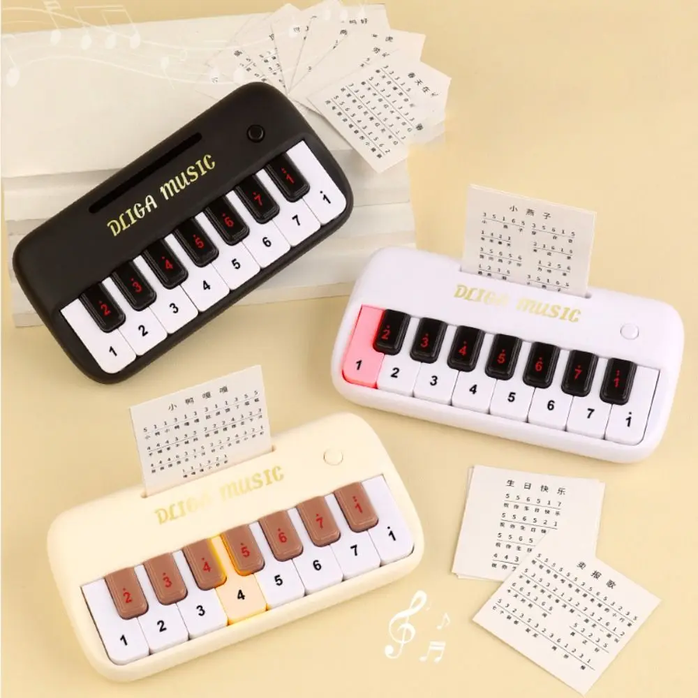 Early Education Mini Electric Keyboard Learning Music Multifunctional Electronic Musical Toys Light Interactive Instrument Toy