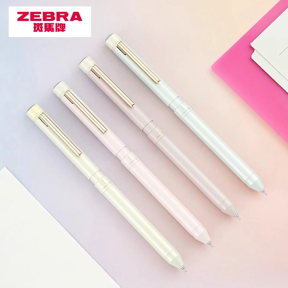 

Японская многофункциональная ручка ZEBRA SBZ22, 2-цветная гелевая ручка, механический карандаш 0,5 мм, школьные принадлежности, канцелярские ручки для письма
