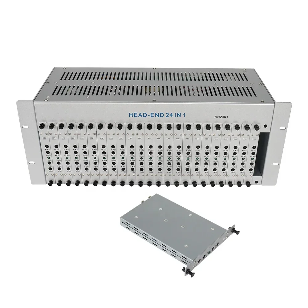24 in 1 CATV Analog Modulator with Fixed Channel HD/AV input