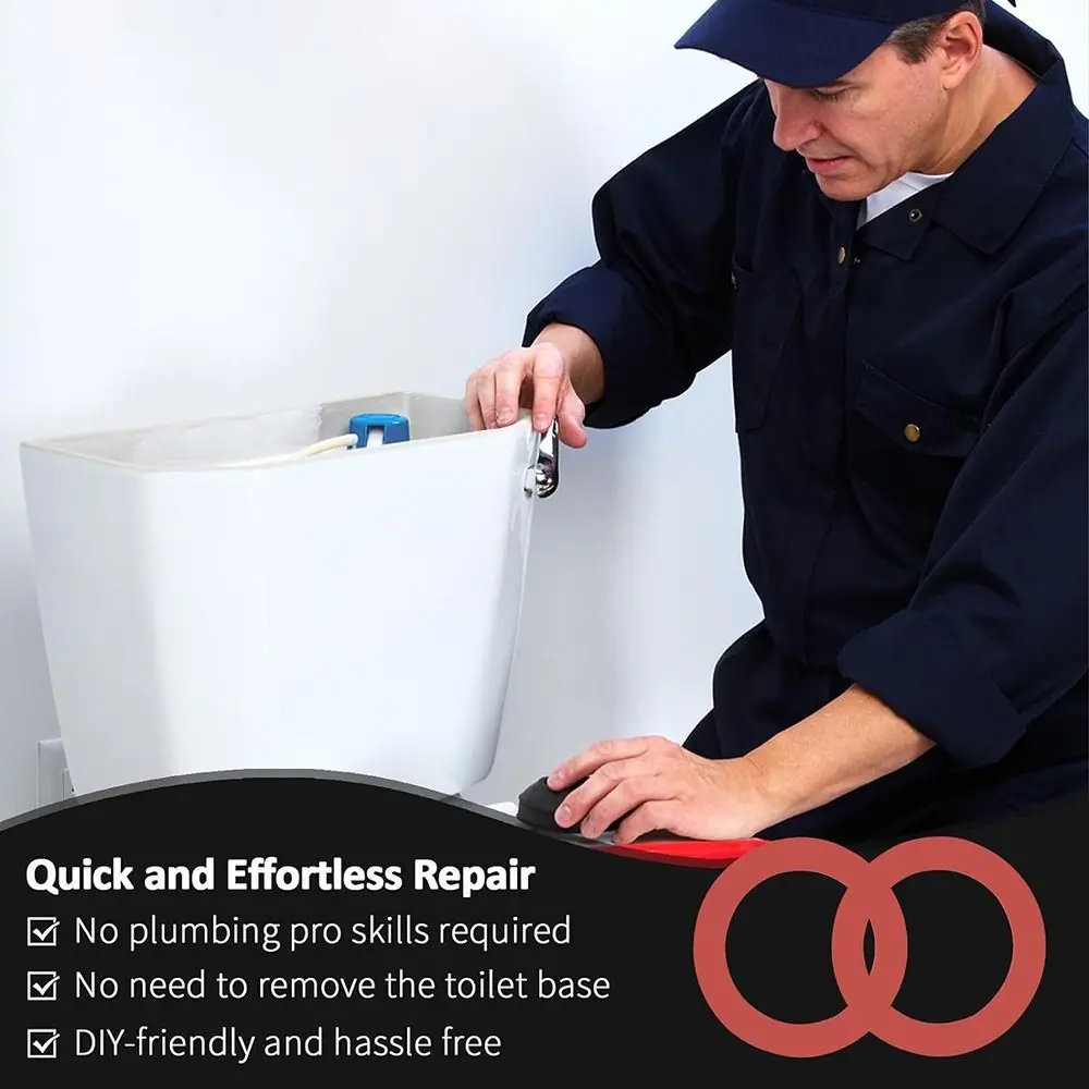 

Силиконовое уплотнение клапана предотвращает утечку, прочная прокладка для унитаза, запчасти для унитаза Mansfield 210/Mansfield 211/GP1059291