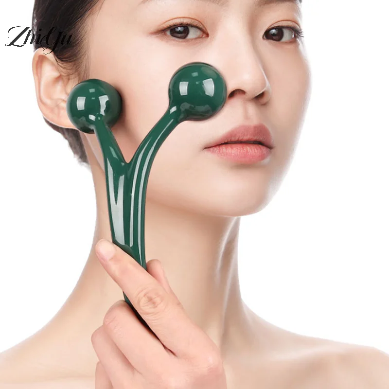 

Многофункциональный треугольный шариковый массажер, массаж плеч, акупунктурные точки ног, роликовый массажер для лица, гладкий расслабляющий массажный инструмент для тела