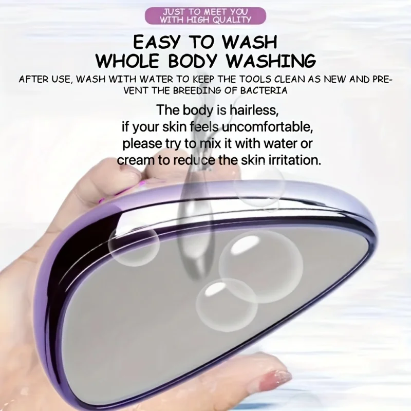 Portable Mini Epilator Painless Hair Removal Comfortable Waterproof Not Harmful To Skin Body Hair Clipper Shaver New2024