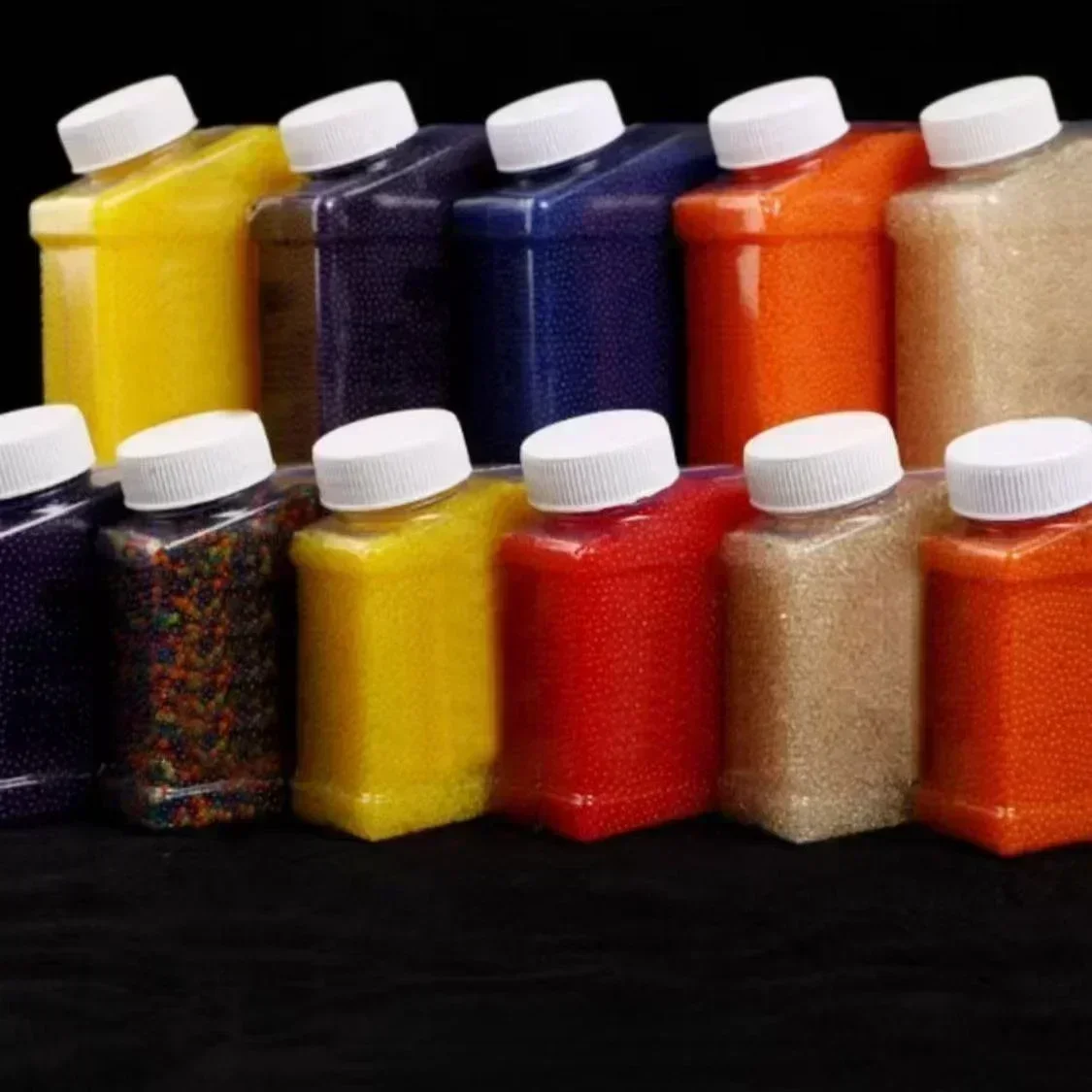 100000 Uds. 7-8 Mm cuentas de bolas de agua recarga de munición Gel Splater Ball Blaster balas para Gel para 416 AK P90 pistola de juguete Ammos