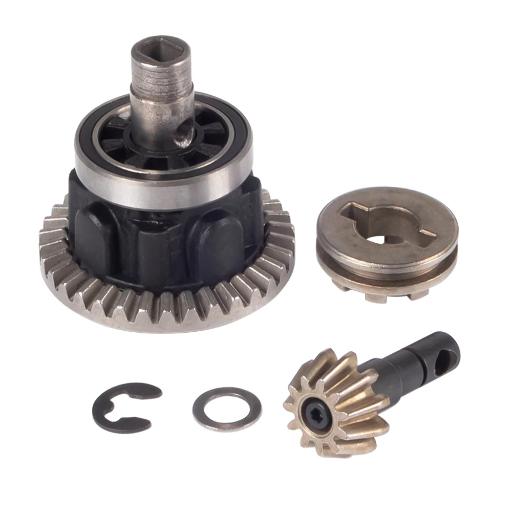 Front Rear Differential Ring Gear Pinion Gear Assembly for Trx4 Trx6 1/10 RC Crawler Car Upgrade Parts