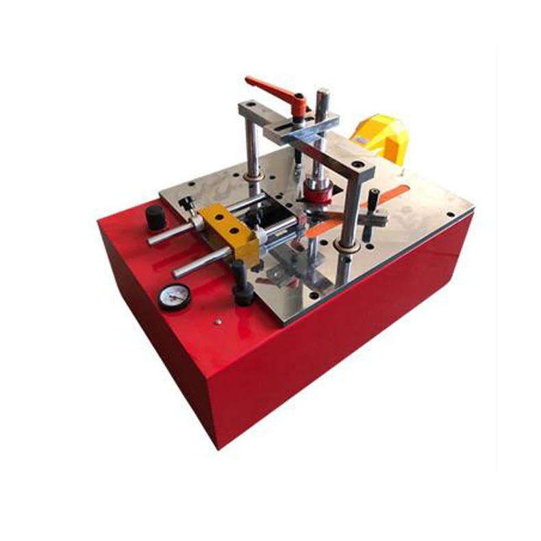 

A5 Photo frame corner nailing machine Desktop pneumatic frame mounting corner nailing machine photo frame corner cutting machine