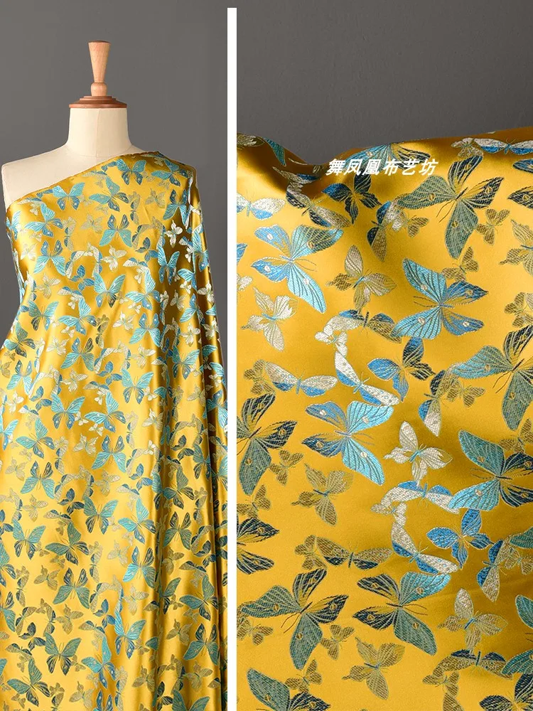 

Жаккардовая ткань, жаккардовая китайская куртка, одежда для шитья, ткань для шитья, ткань для шитья своими руками, материал для шитья, оптовая продажа