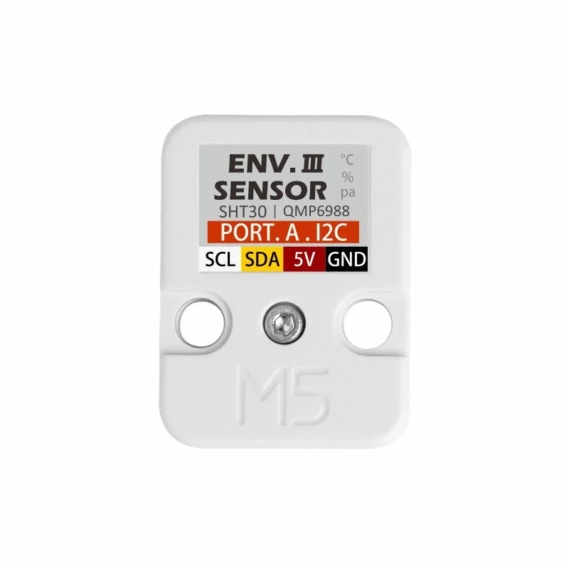 M5Stack Unit ENV III Sensor SHT30 & QMP6988 High Precision Temp Humidity Barometer I2C for UIFlow Arduino