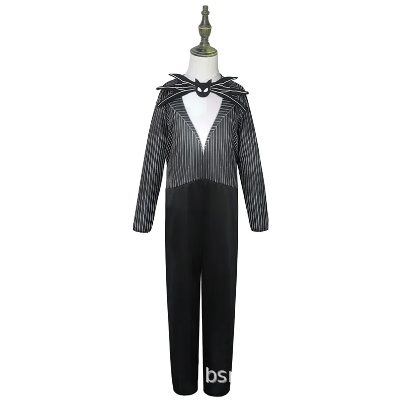 子供のためのジャックスケリントンのコスプレ衣装,ハロウィーンのカーニバル,子供の岬,コスプレ,クリスマス前の悪夢,男の子